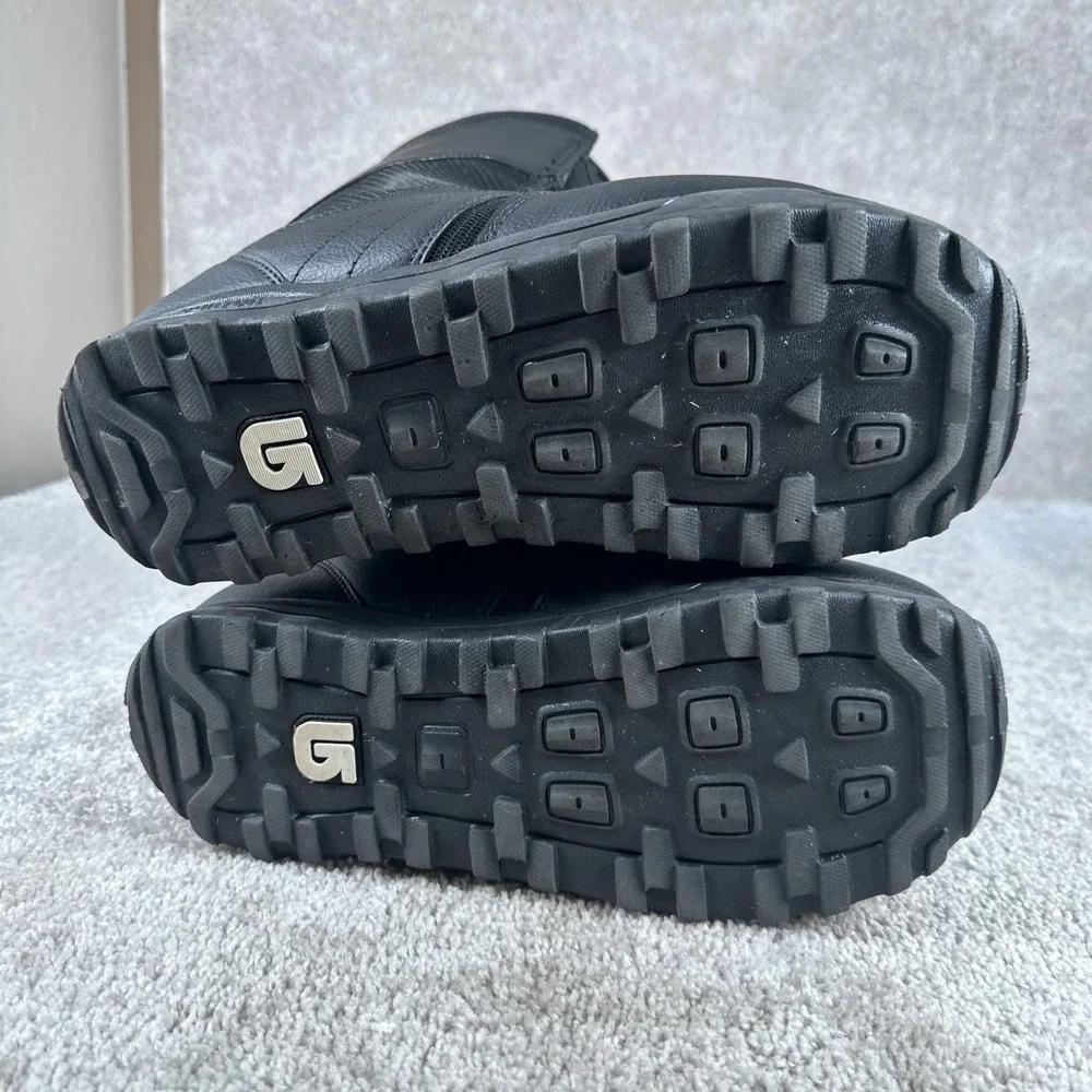 Burton Jet Snowboard Boots Mens Size 13 Black Speed Dial Lacing 2013